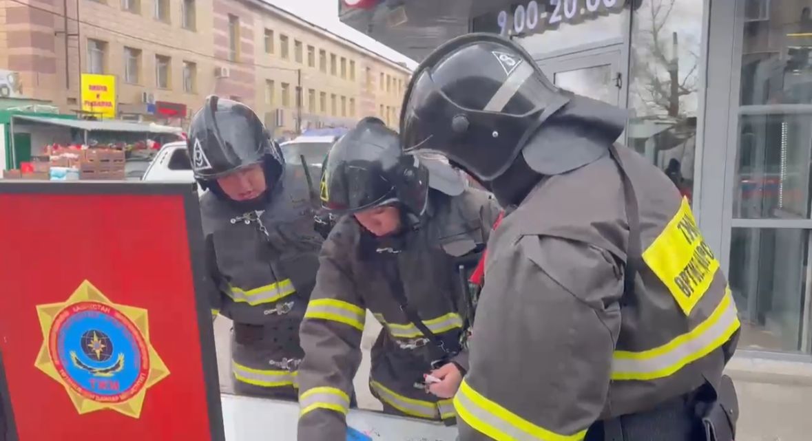 Өскеменде сауда үйі шартты түрде сөндірілді