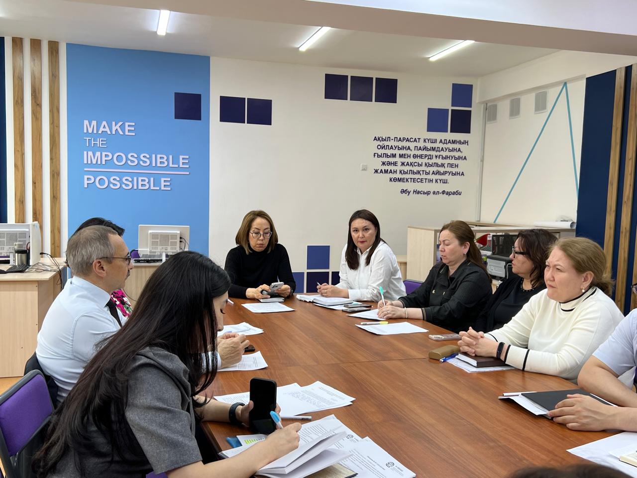 Педагогикалық әдеп жөніндегі кеңестің көшпелі отырысы өткізілді