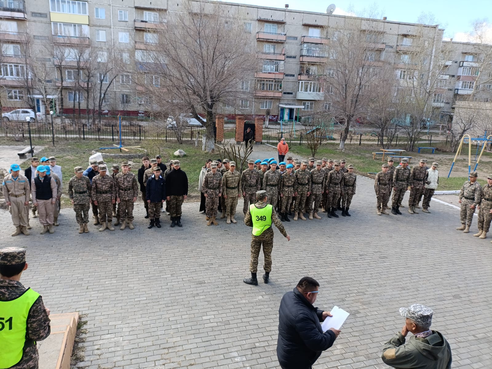 Областной военно-патриотический сбор "Айбын"