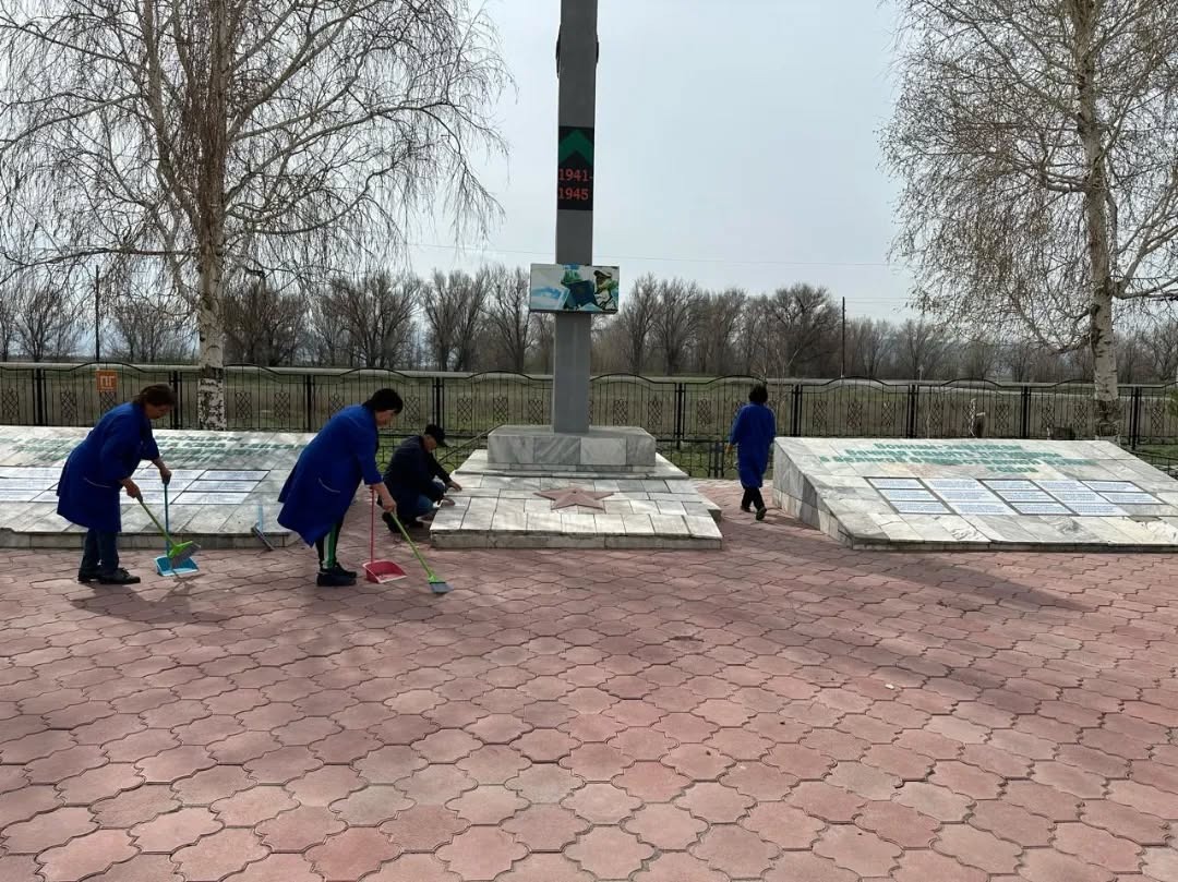  Халықаралық ескерткіштерді қорғау күніне орай, сенбілік өткізілді.           