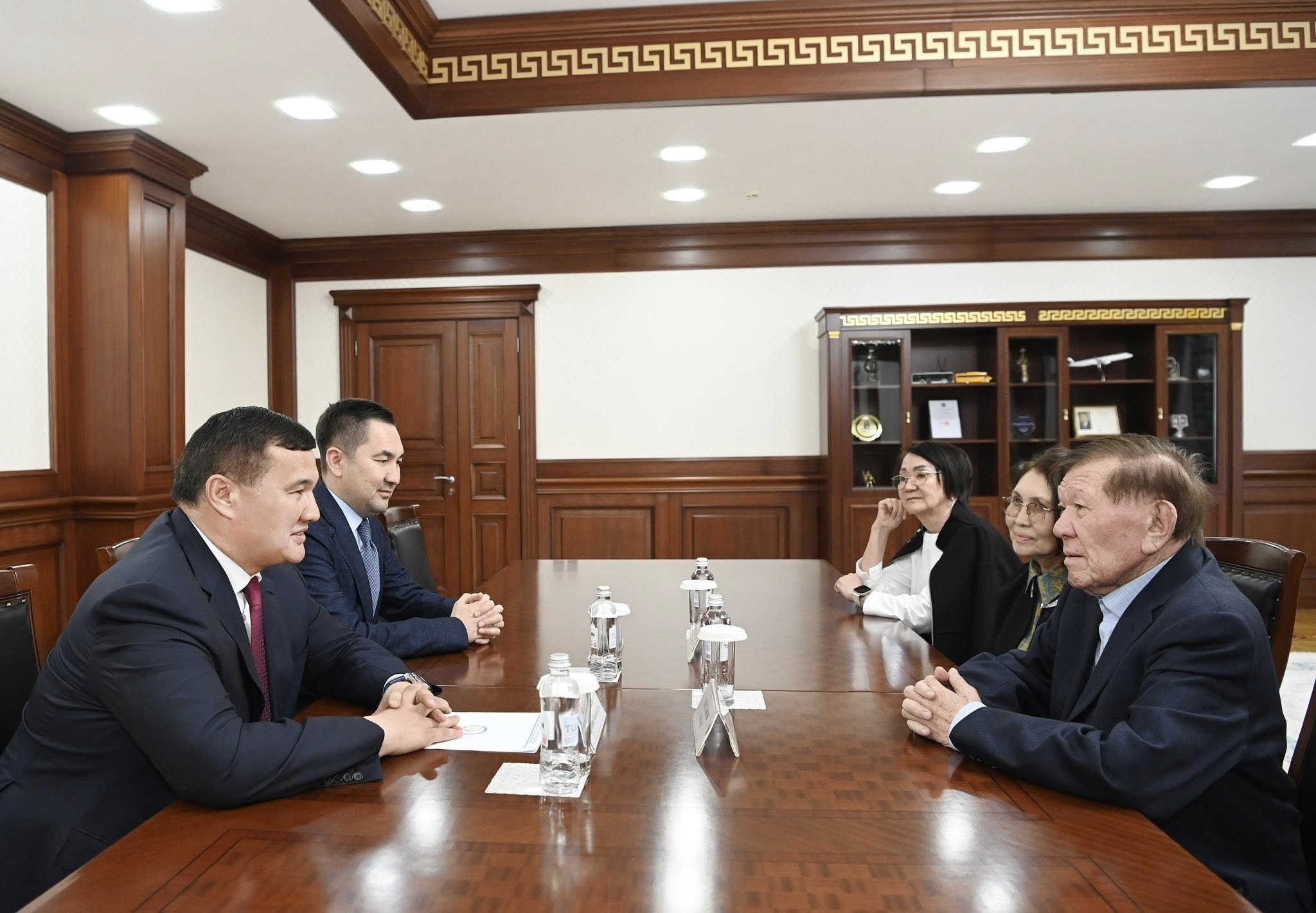 Аймақ басшысы Мұхтар Шахановпен кездесті