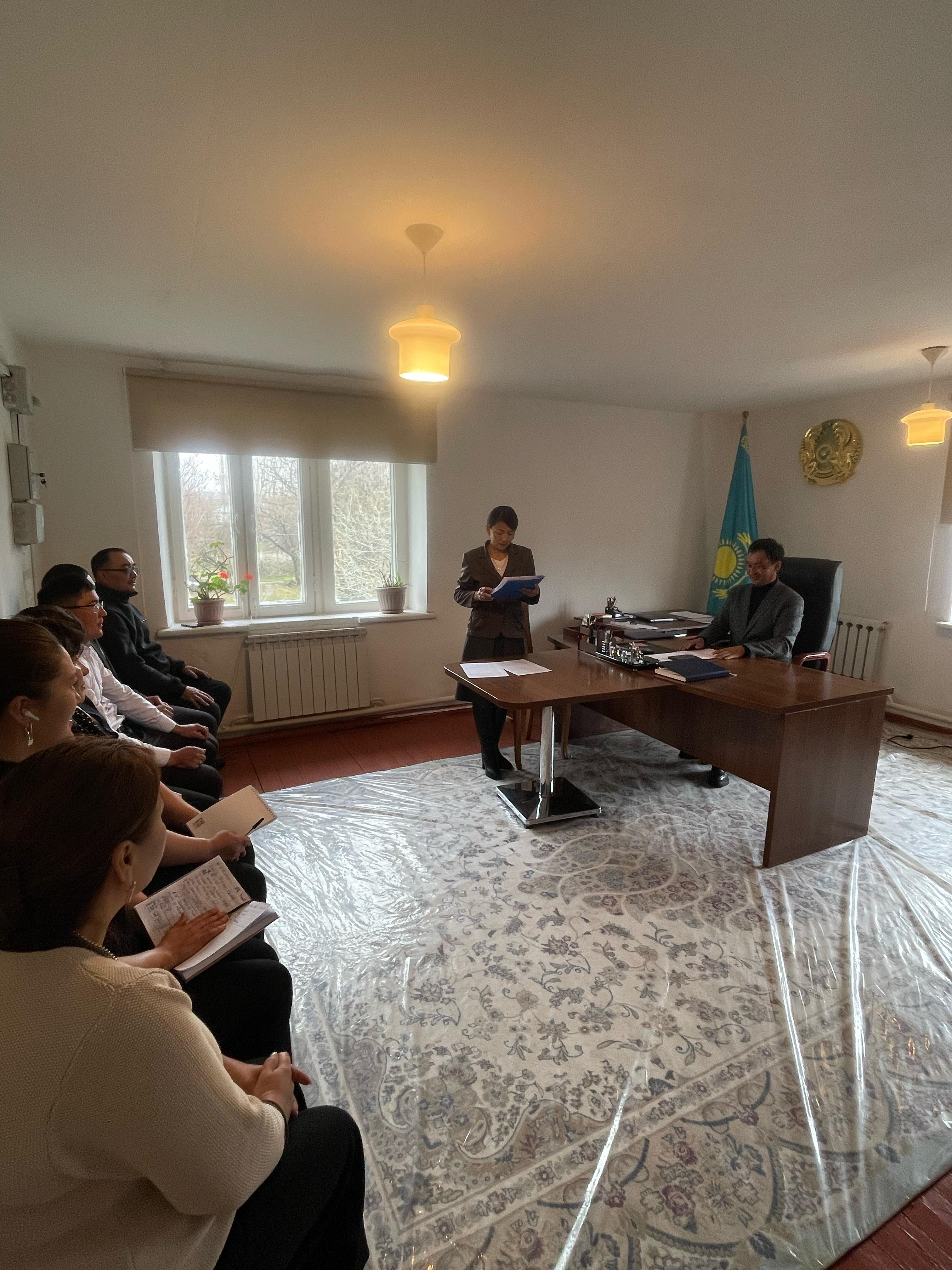 "Шырғанақ ауылдық округі әкімінің аппараты" мемлекеттік мекемесінде 2024 жылы атқарылған мемлекеттік көрсетілетін қызметтер бойынша жария талқылау өткізілді.