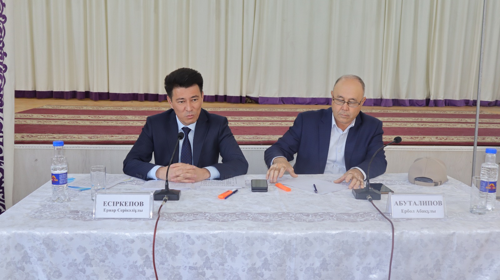 Аудан әкімі Көгершін ауылының тұрғындарымен кездесті.