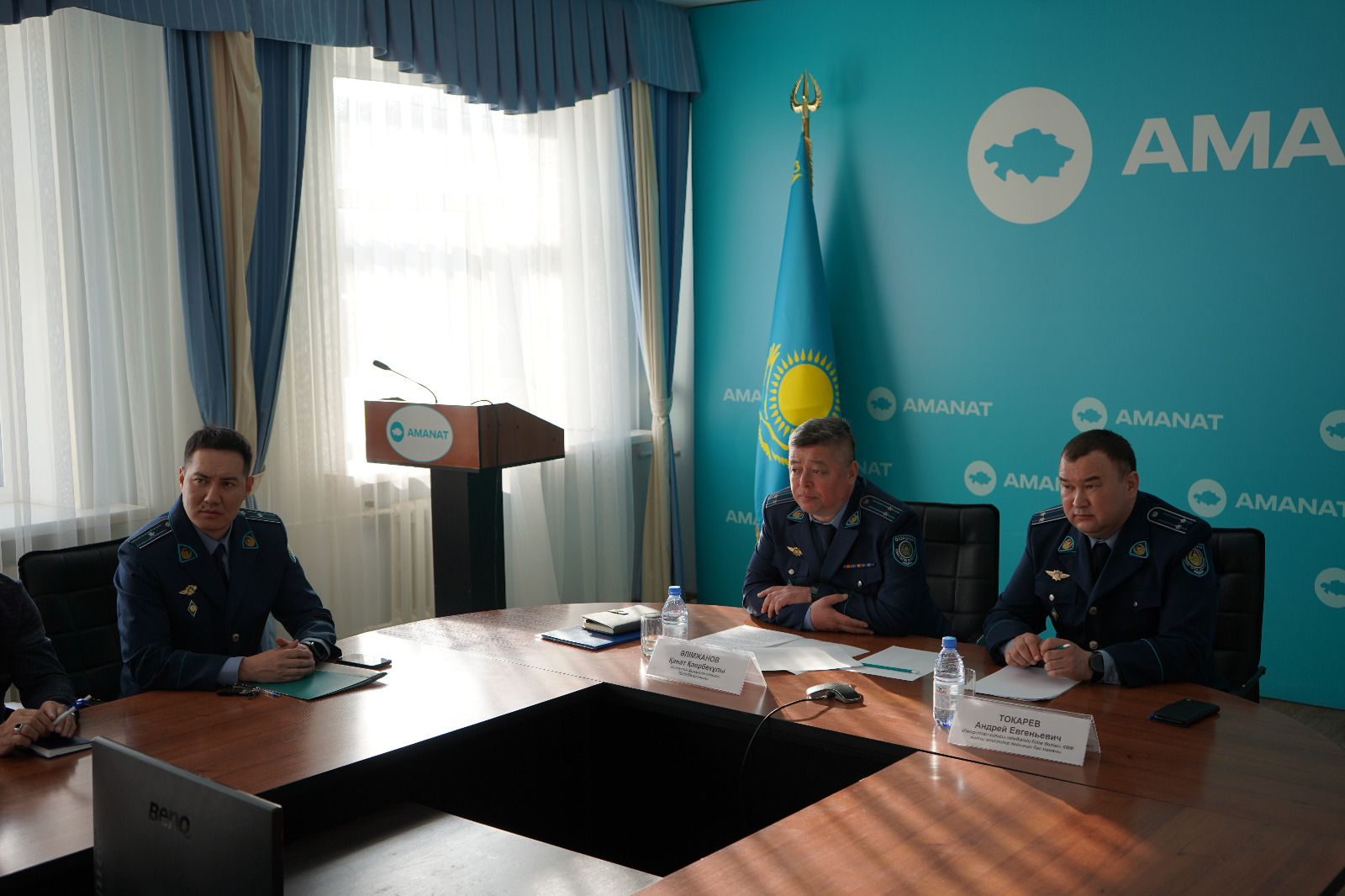 Полицейлер мен күзет құрылымдарының басшылары білім ошақтарындағы балалардың қауіпсіздігін талқылады