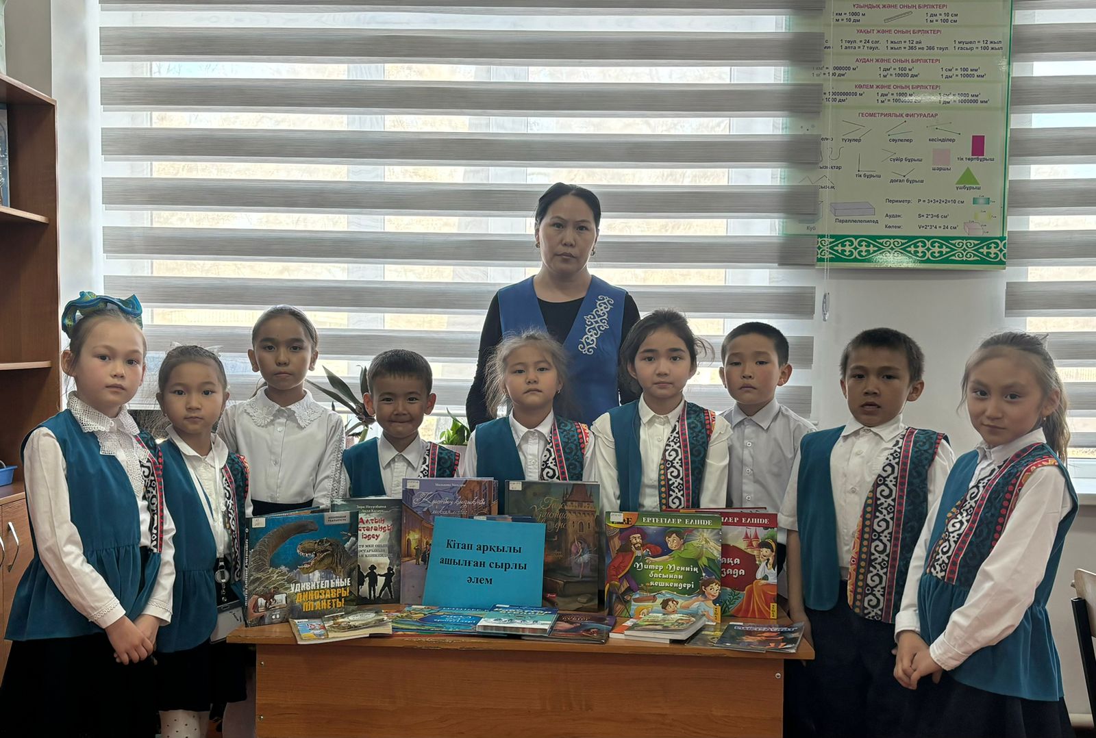 Халықаралық балалар кітабы күніне орай «Кіап арқылы ашылған сырлы әлем» атты кітап көрме өтті.