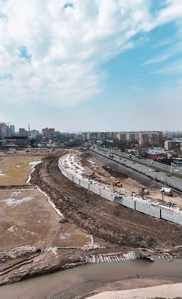 Сайран көлін қайта құру