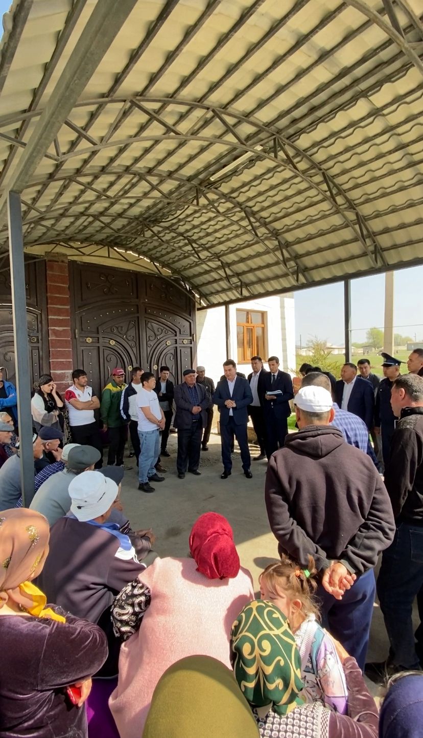 АБДУЛАБАД ТҰРҒЫНДАРЫМЕН КЕЗДЕСУ ӨТТІ !