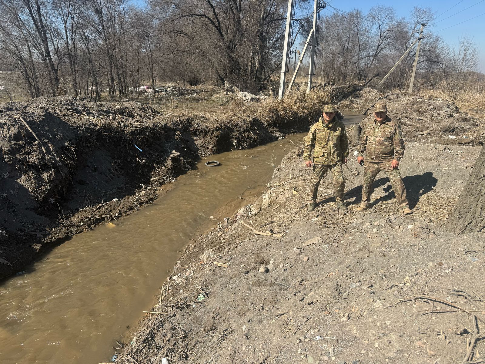 Алматы облысының су тасқыны қаупі бар учаскелерін тексеру