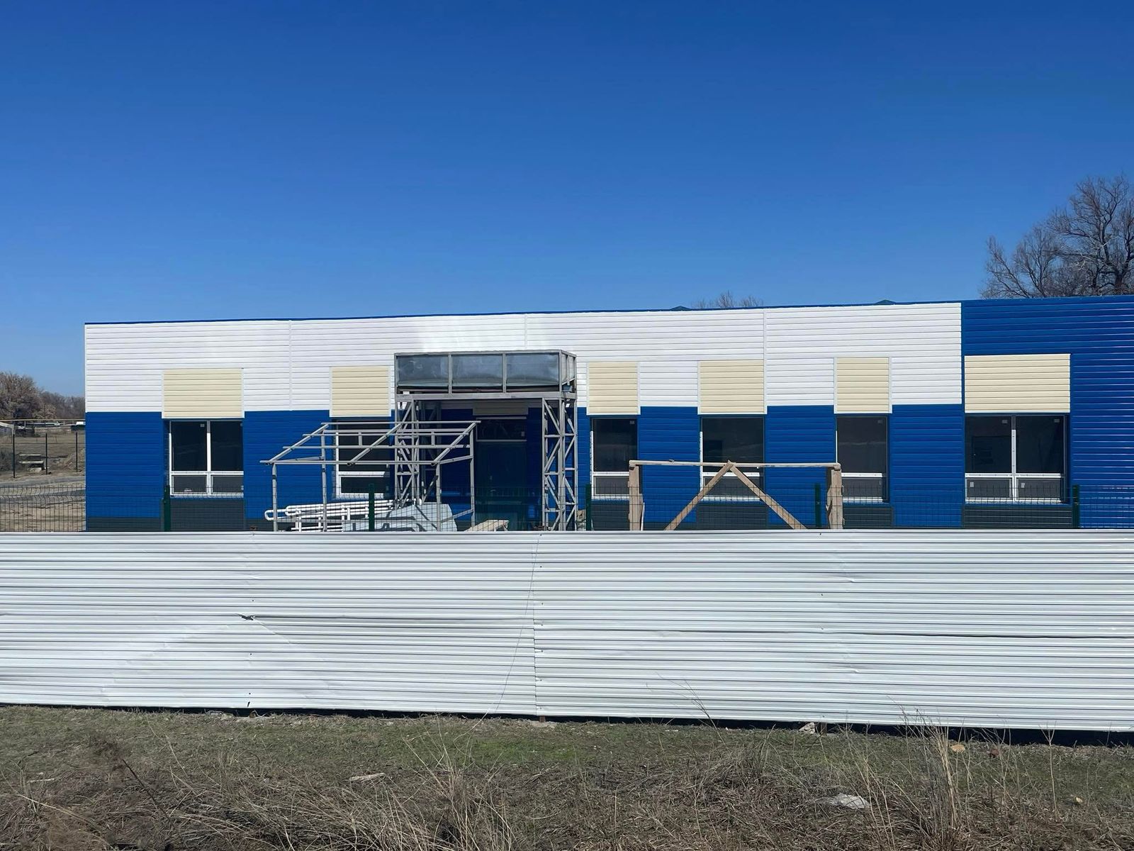 Ескельдин ауылдық округінде жөндеу жұмыстары