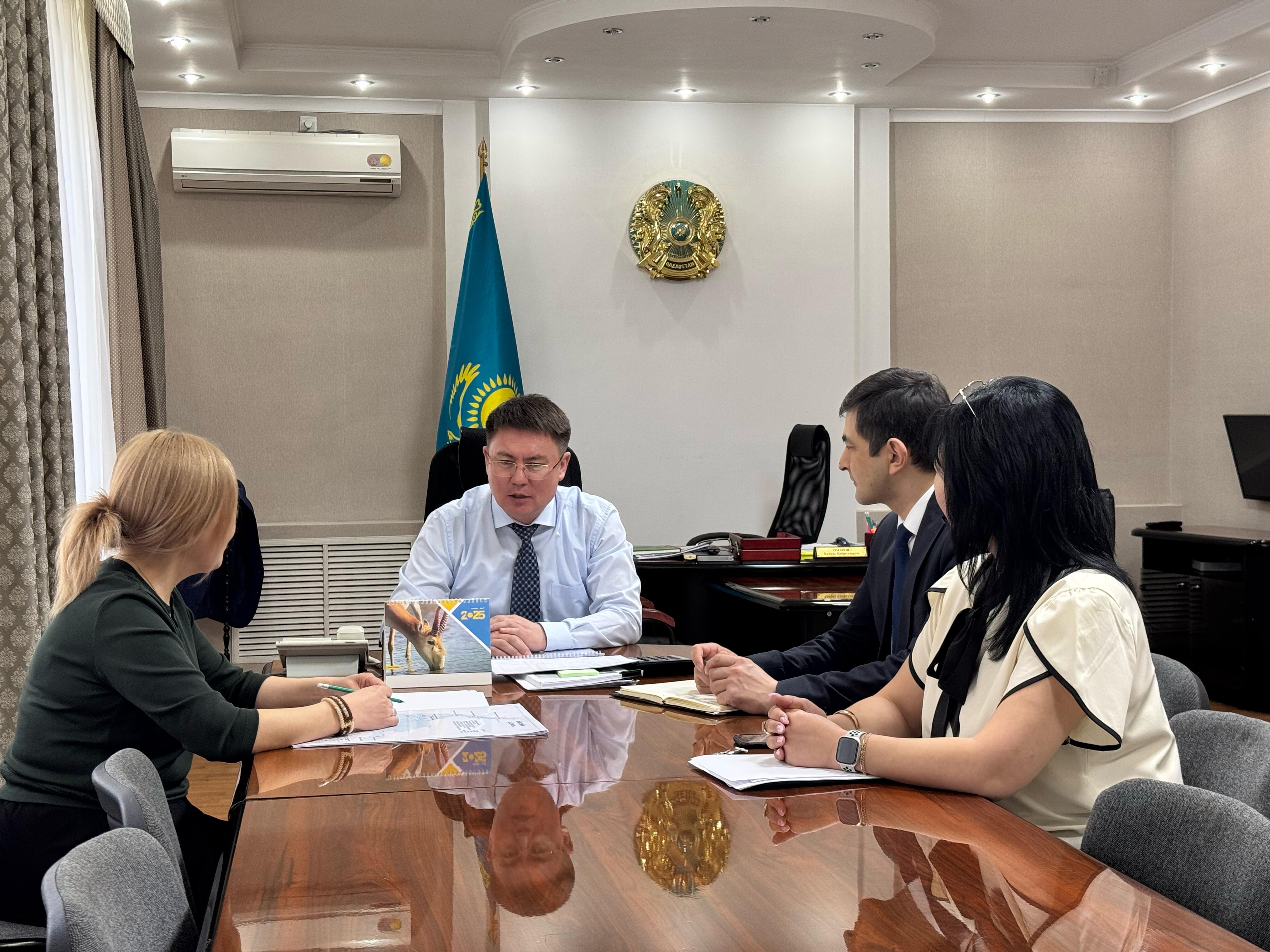 ДКСО басшысы Гүлнар Темірболатқызы Таласбаевтың жұмыс сапары