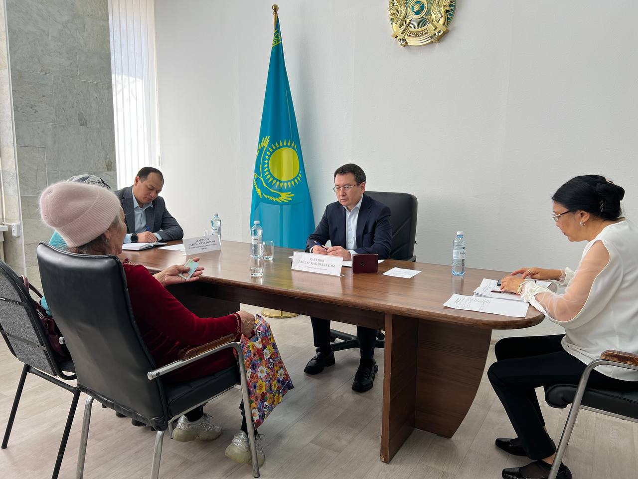 Бүгін қала тұрғындарын жеке қабылдау өткізілді