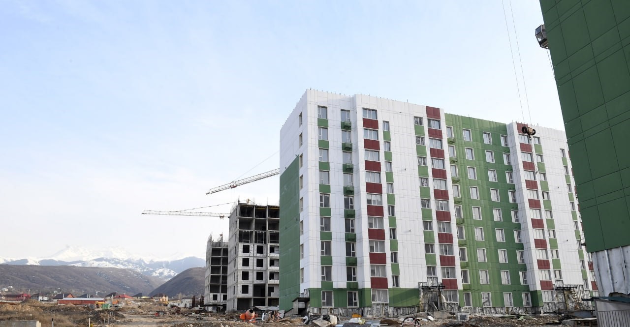 Выездное совещание на территории ЖК «Eco Park Alatau»