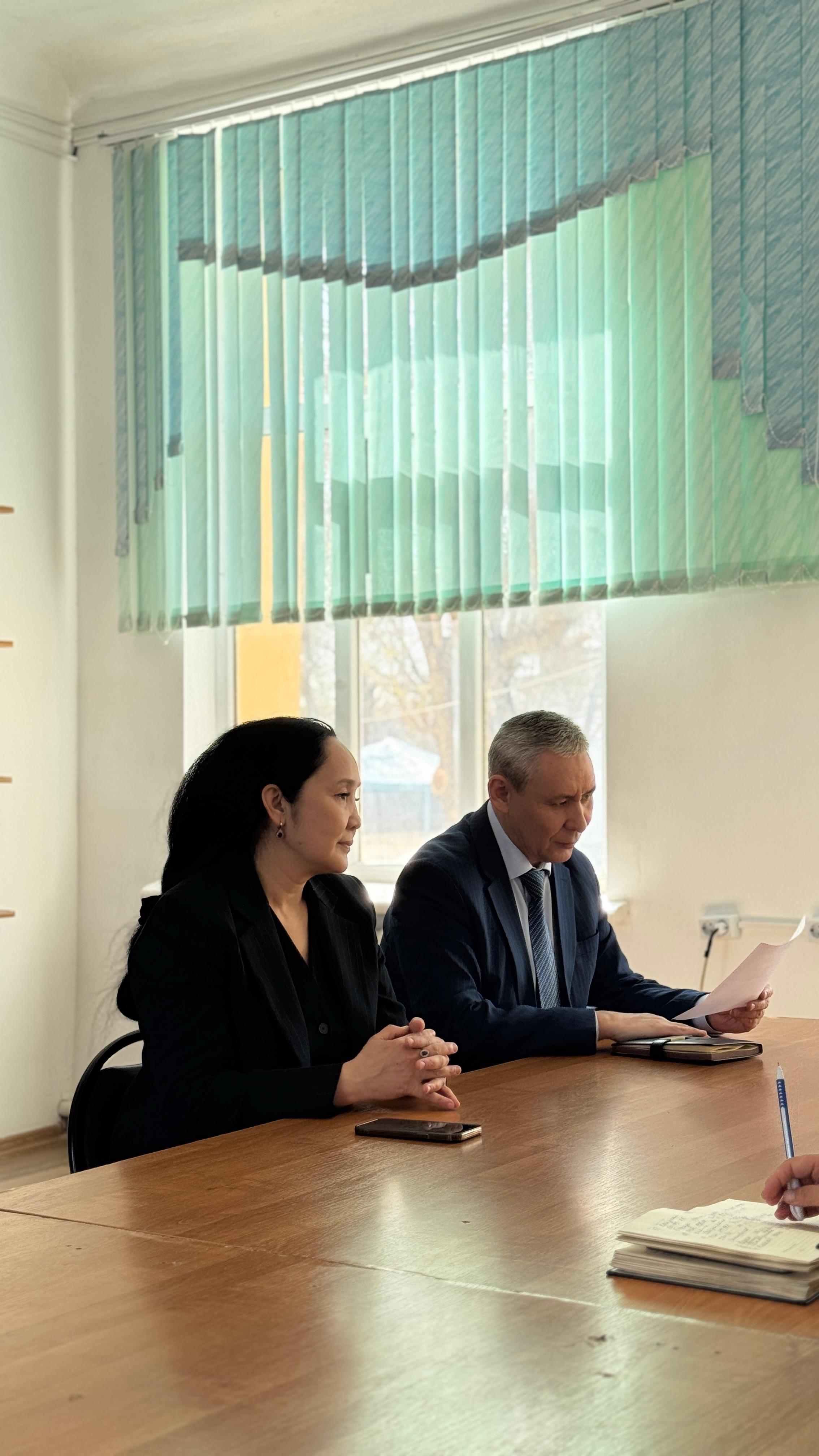 ОМБУДСМЕН ӨКІЛІ "ҚЫЗЫЛОРДА ОБЛЫСЫ БІЛІМ БАСҚАРМАСЫНЫҢ КӘМЕЛЕТКЕ ТОЛМАҒАНДАРДЫ БЕЙІМДЕУ ОРТАЛЫҒЫ" КОММУНАЛДЫҚ МЕМЛЕКЕТТІК МЕКЕМЕСІНЕ БАРДЫ