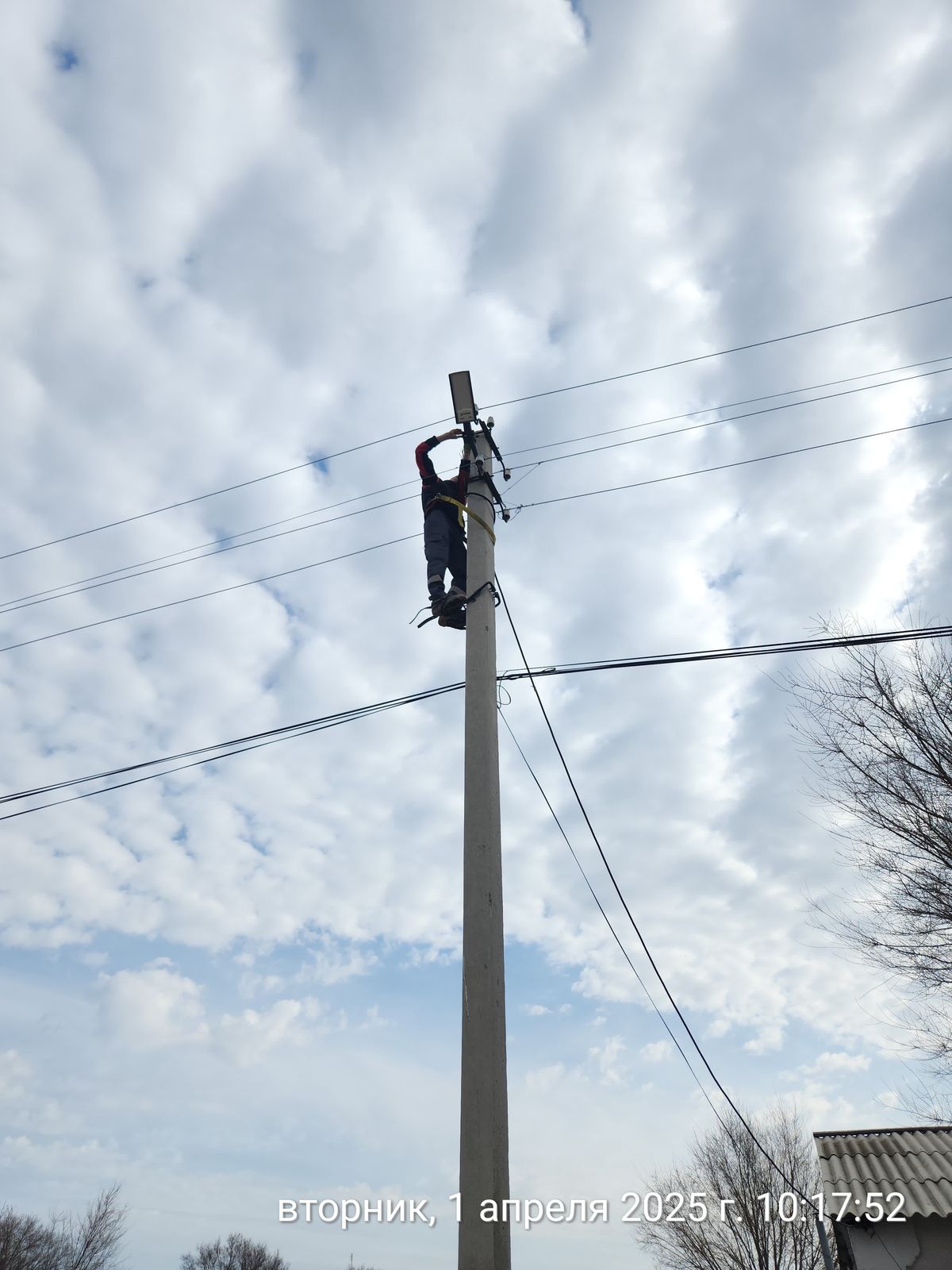 Істен шыққан жарық шамдары жаңартылды