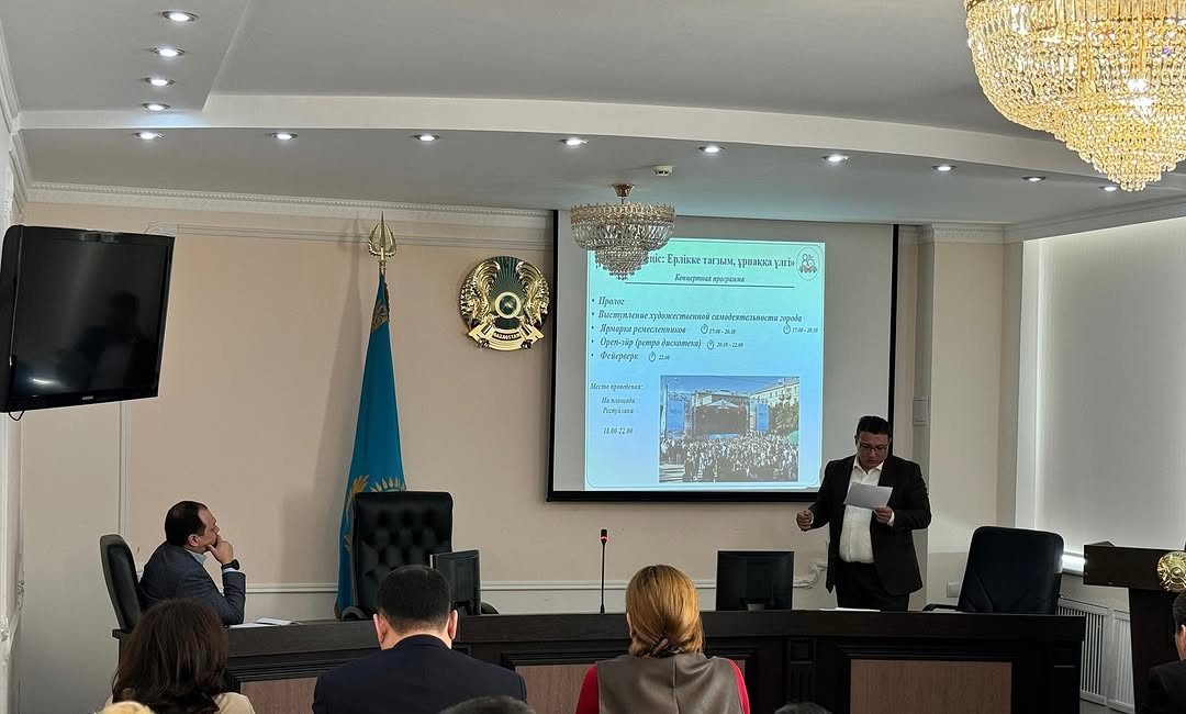 Бүгін әкім орынбасары Жанасыл Сабырұлы қала активімен кеңес өткізді