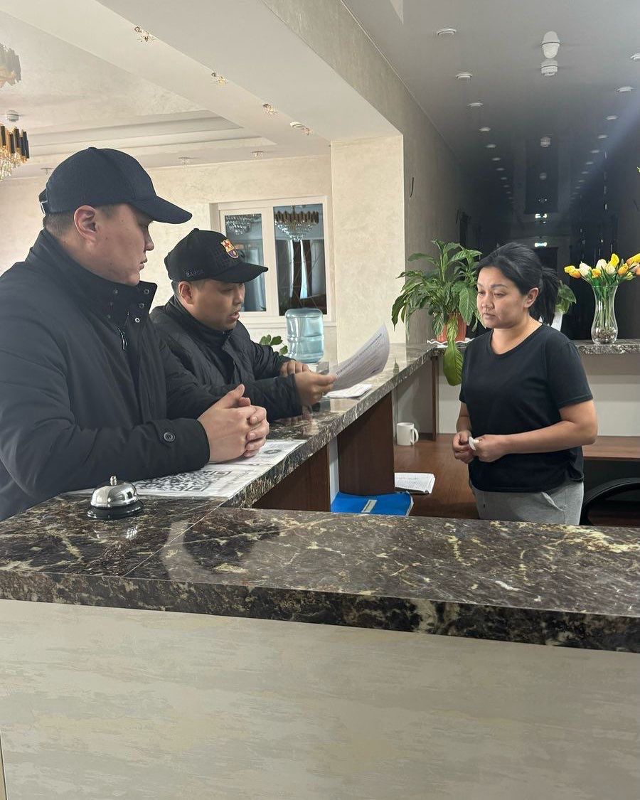 Кәсіпкерлермен түсіндіру жұмыстары жүргізілді