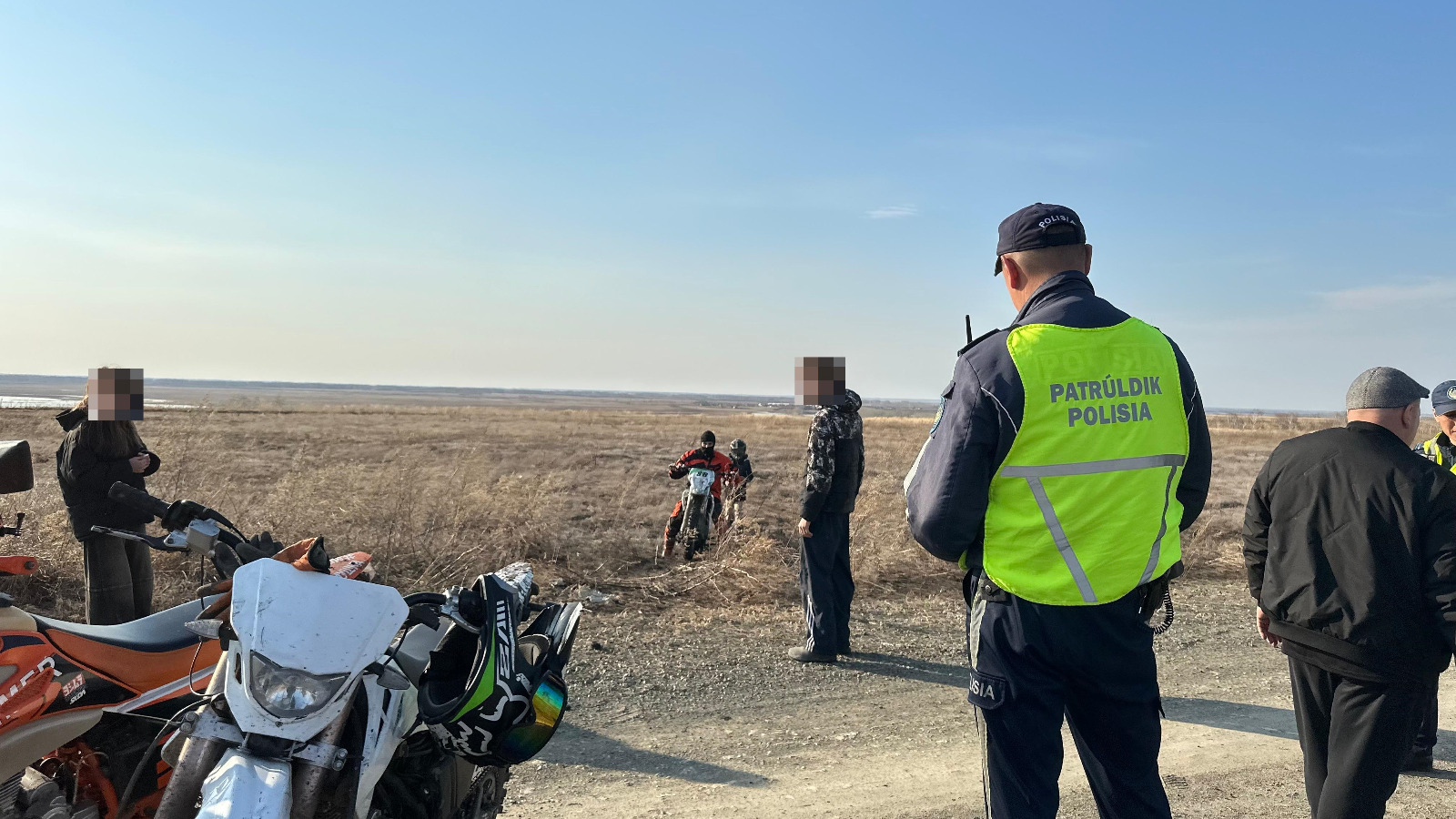 Петропавлда полицейлер тіркеуден өтпеген скутер мінген жасөспірімдерді анықтады