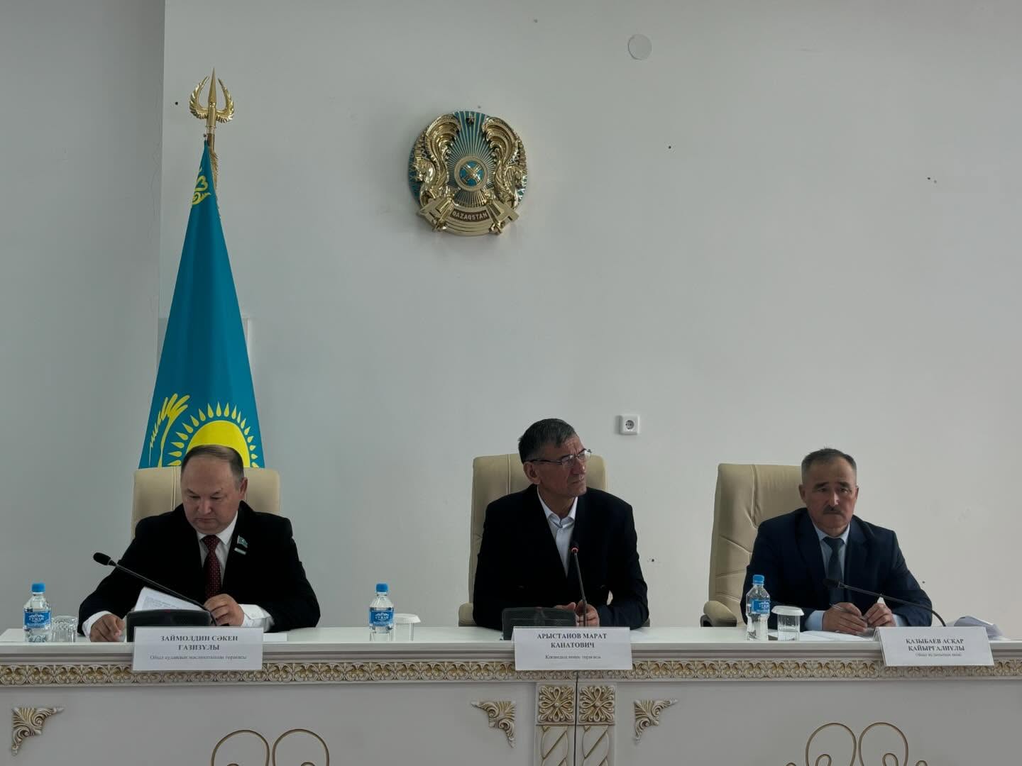 Мәслихат төрағасы Қоағамдық кеңес отырысына қатысты