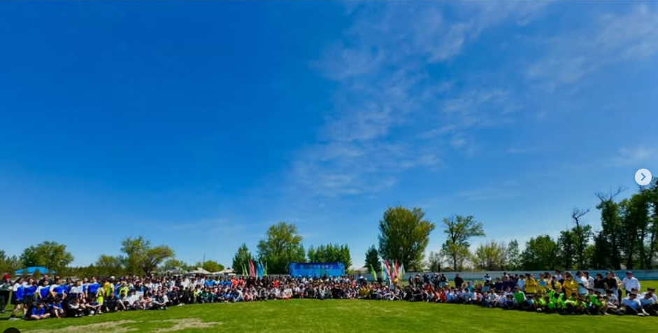 Ауданда J-LEAGUE ойындары бастау алды.