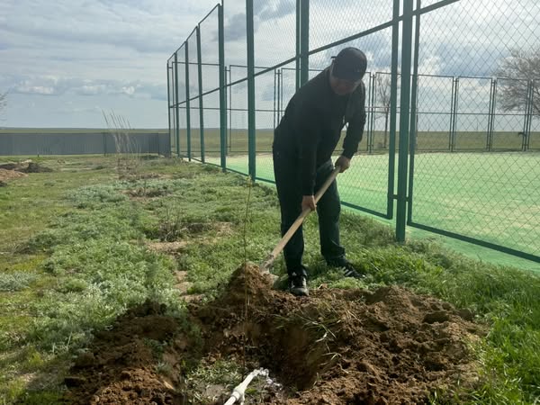 Төраға Ақшатау және Қаракемер ауылдарына көшет отырғызу жұмыстарына атсалысты