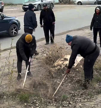 Абай облысының Дене шынықтыру және спорт басқармасы сенбілікке шықты