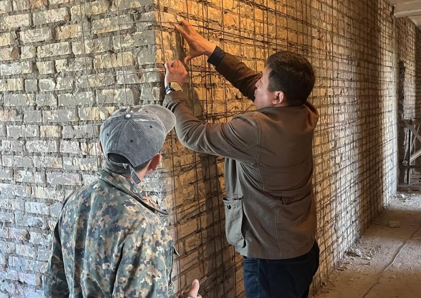 Аудан әкімі бірқатар әлеуметтік маңызы бар құрылыс нысандарын аралап, ондағы жүргізіліп жатқан жұмыстардың барысын тексерді