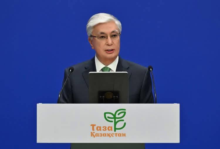 МЕМЛЕКЕТ БАСШЫСЫ «ТАЗА ҚАЗАҚСТАН» ЭКОЛОГИЯЛЫҚ ФЕСТИВАЛІНДЕ СӨЗ СӨЙЛЕДІ