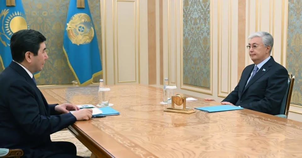 Президент Мәжіліс Төрағасы Ерлан Қошановты қабылдады