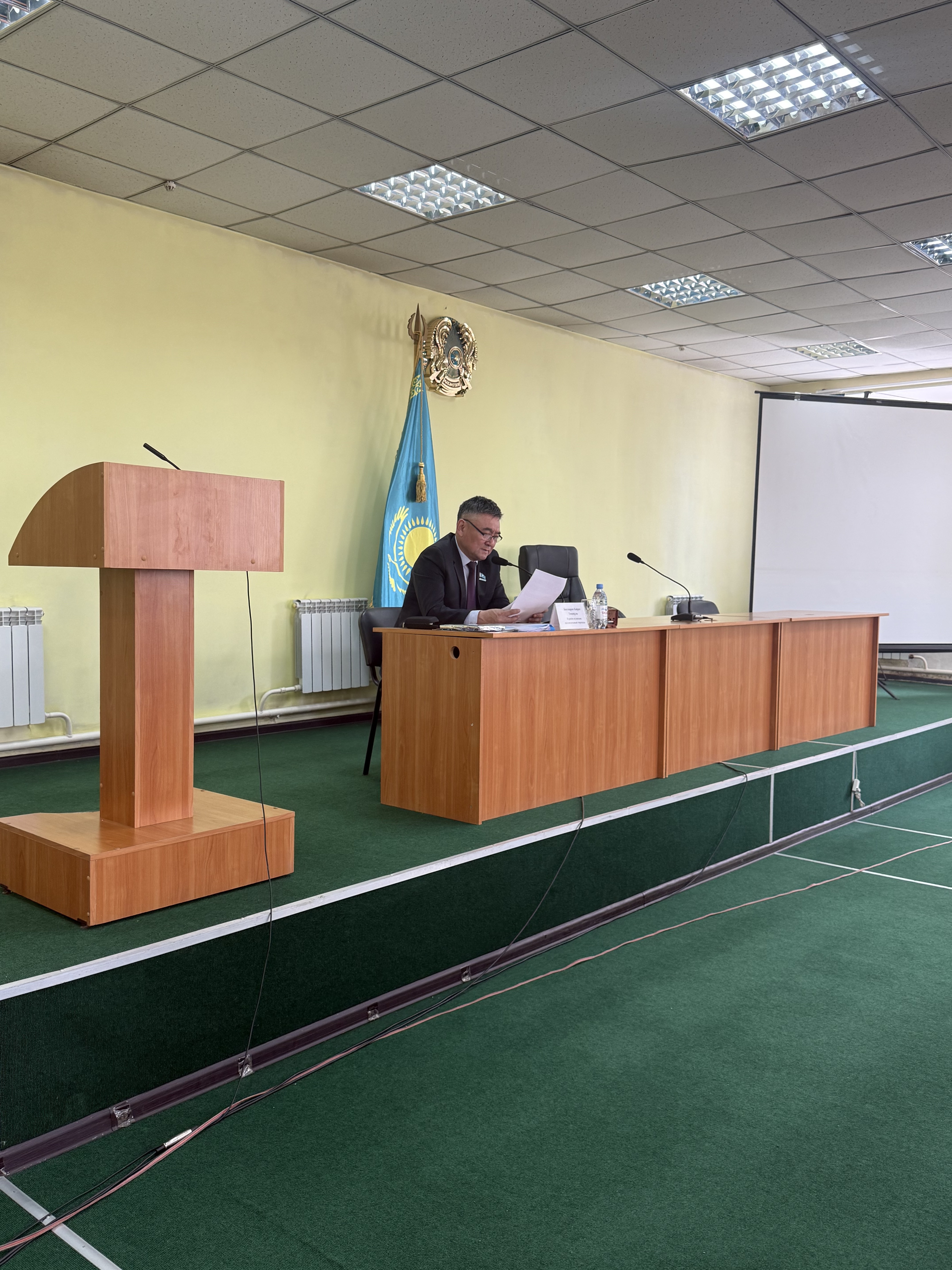 2025 жылдың 22 сәуірде сегізінші шақырылған Күршім аудандық мәслихатының кезектен тыс отыз алтыншы сессиясы өтті.