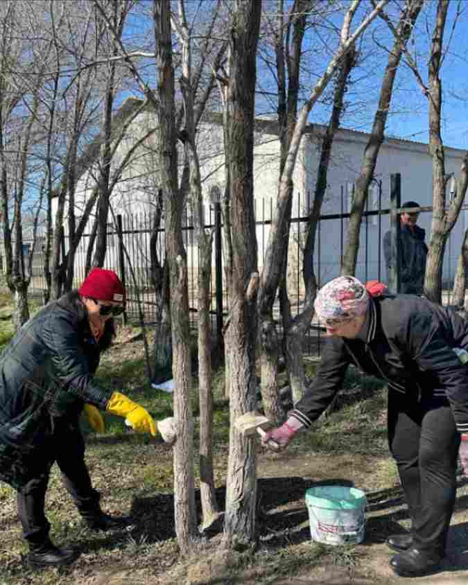 Сарыарқа ауданында сенбілік жалғасуда