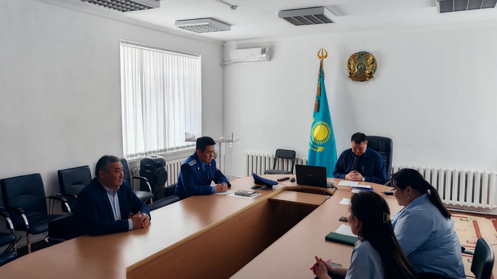 Ақмола облысы Әділет департаментінің Зияткерлік меншік құқықтары басқармасы «Қазақстан Республикасындағы зияткерлік меншік саласында әкімшілік жауапкершілікке тарту мәселелері атты тақырыпта дөңгелек үстел өткізді.