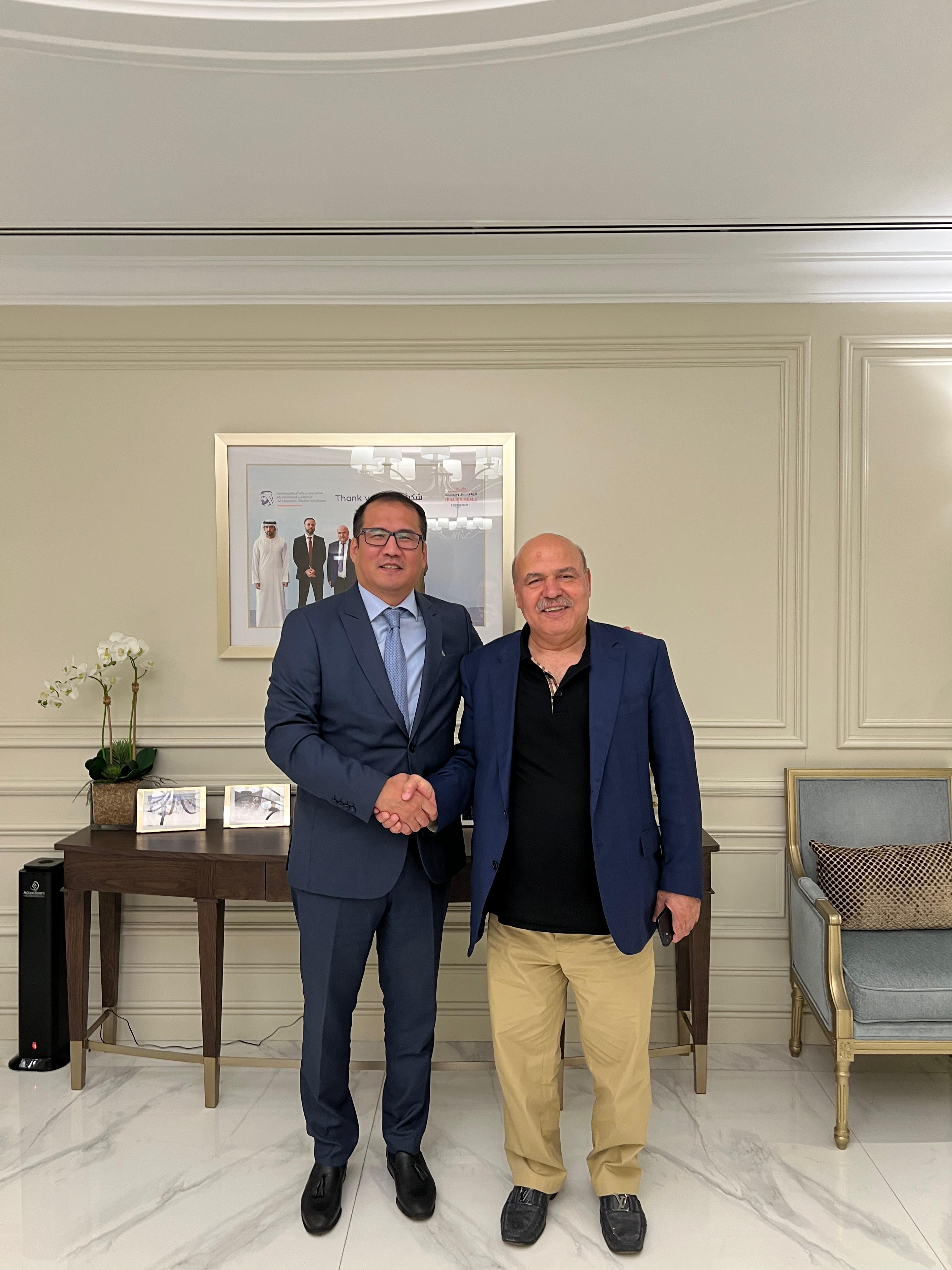 A meeting with Mirwais Azizi, the Chairman of "Azizi Group"