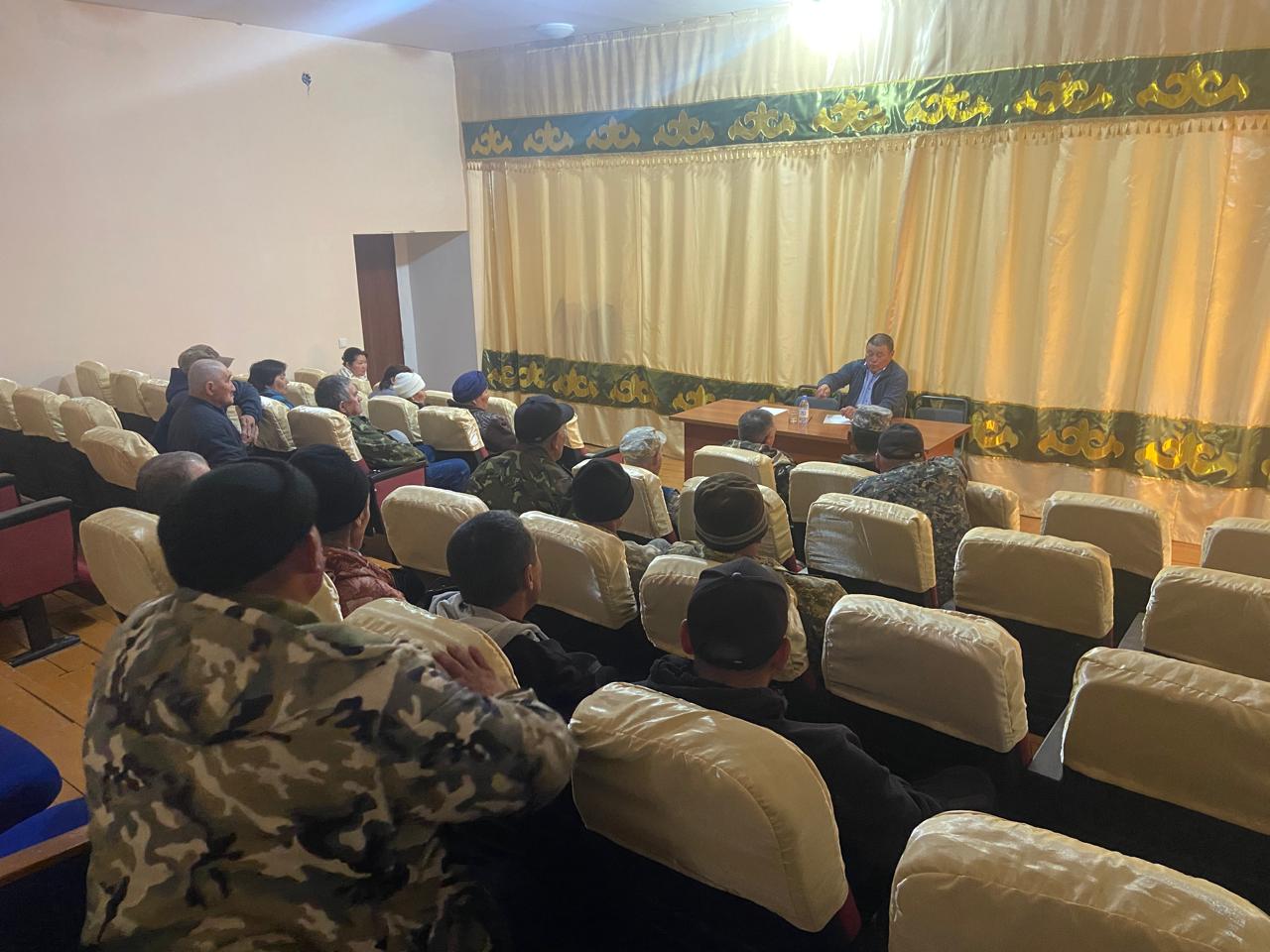 Миролюбовrf ауылдық округі тұрғындарының жиындары өткізілді