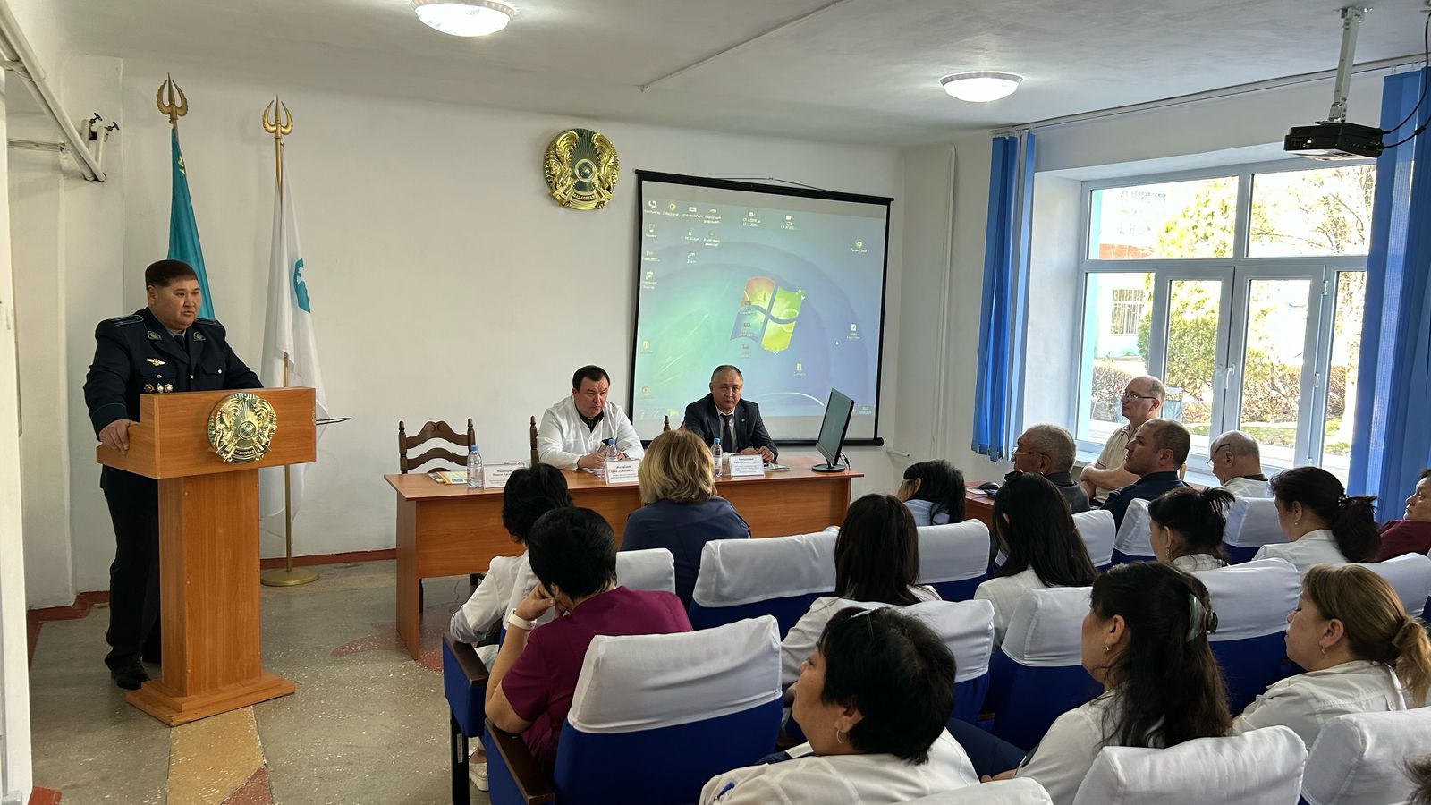 Облыстық психикалық денсаулық орталығы қызметкерлерімен кездесу өтті