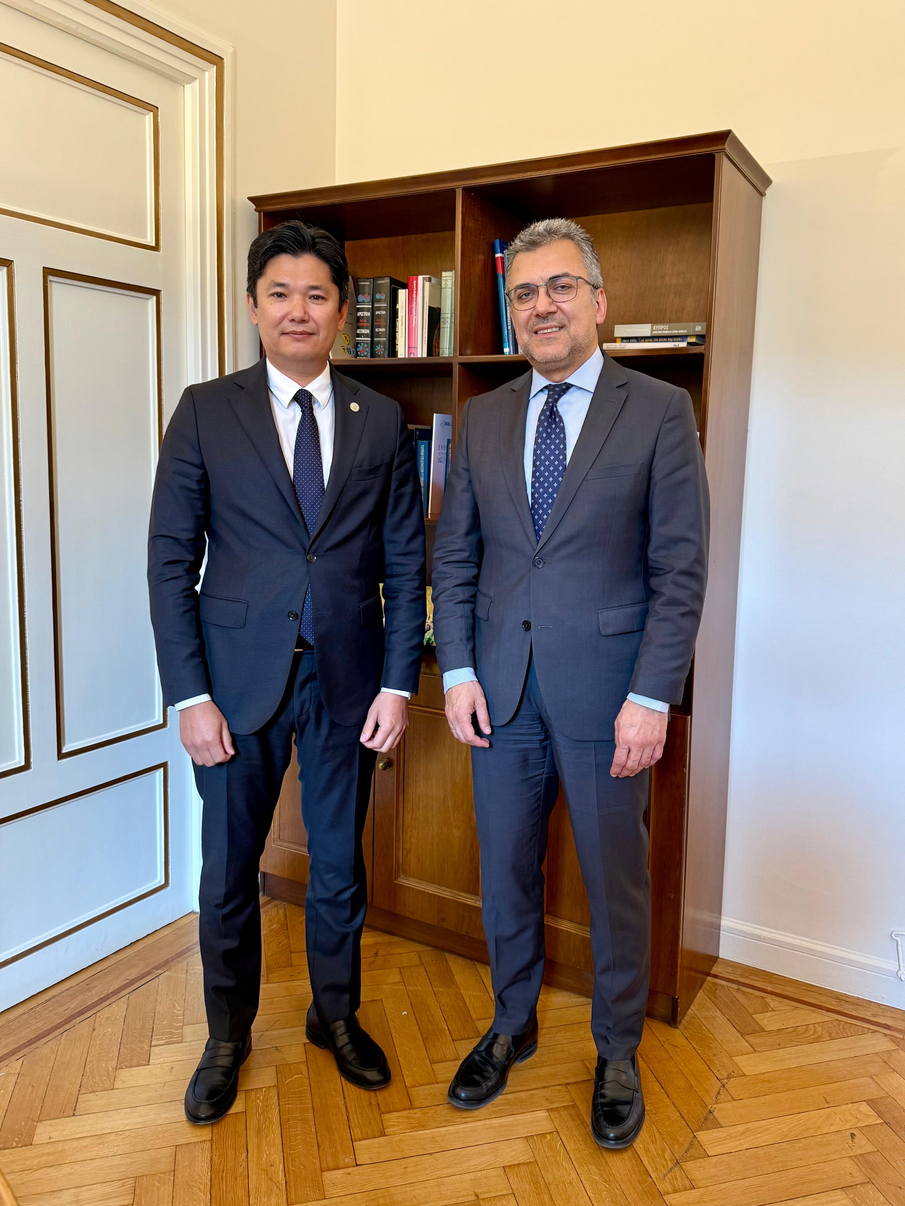 Kazakhstan and Greece Reaffirm Their Mutual Commitment to Developing Cooperation