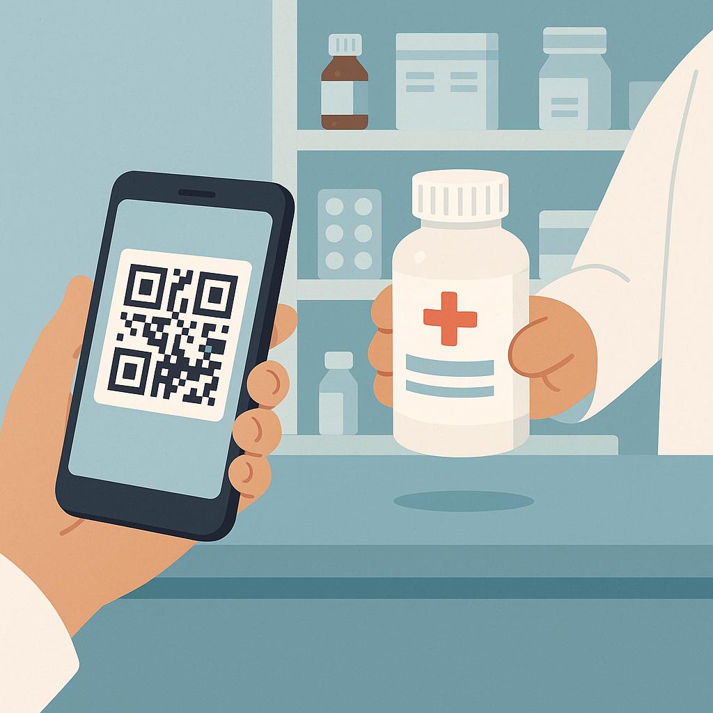 Дәрі-дәрмекті QR-код арқылы үлестіру: антикор еріктілері бақылау жүргізуде