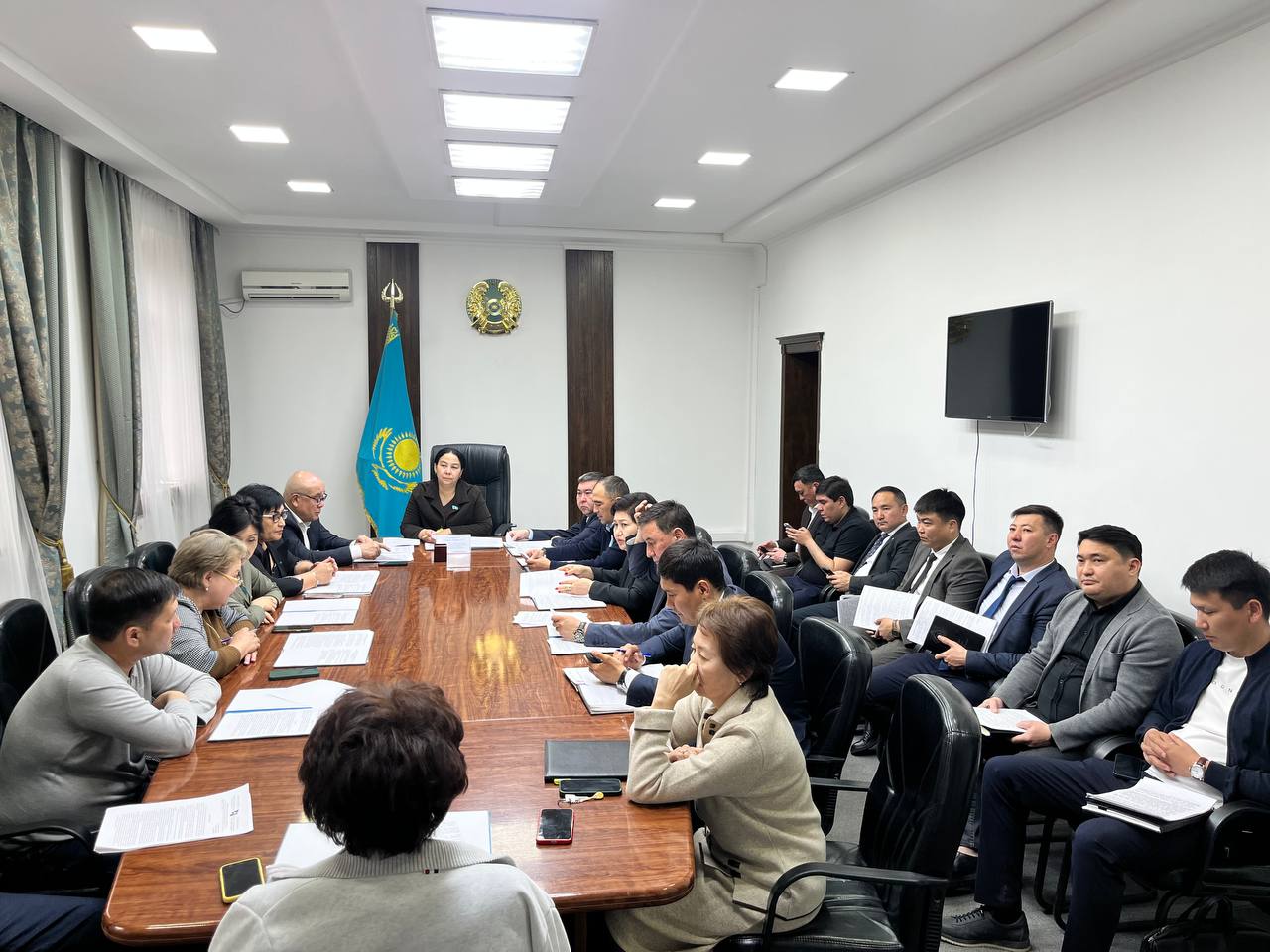 Талдықорған қалалық мәслихатының тұрақты комиссияларының кеңейтілген отырысы