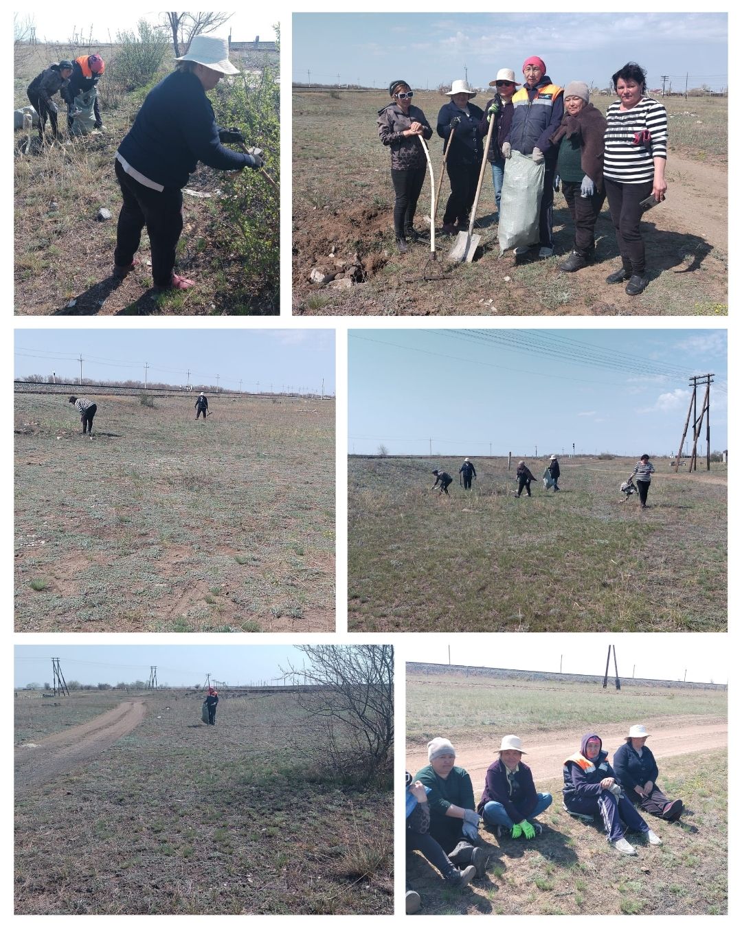 Шаған кентінде «Таза Қазақстан» экологиялық акциясы өтуде