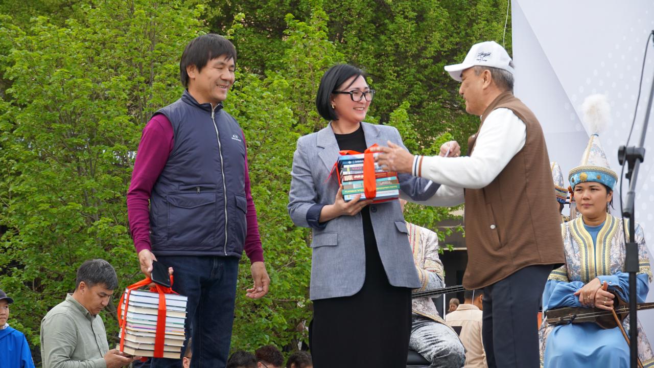 «Ұлттық кітап күніне» орай «Кітап – мәңгілік мұра» атты кітап жәрмеңкесі өтті