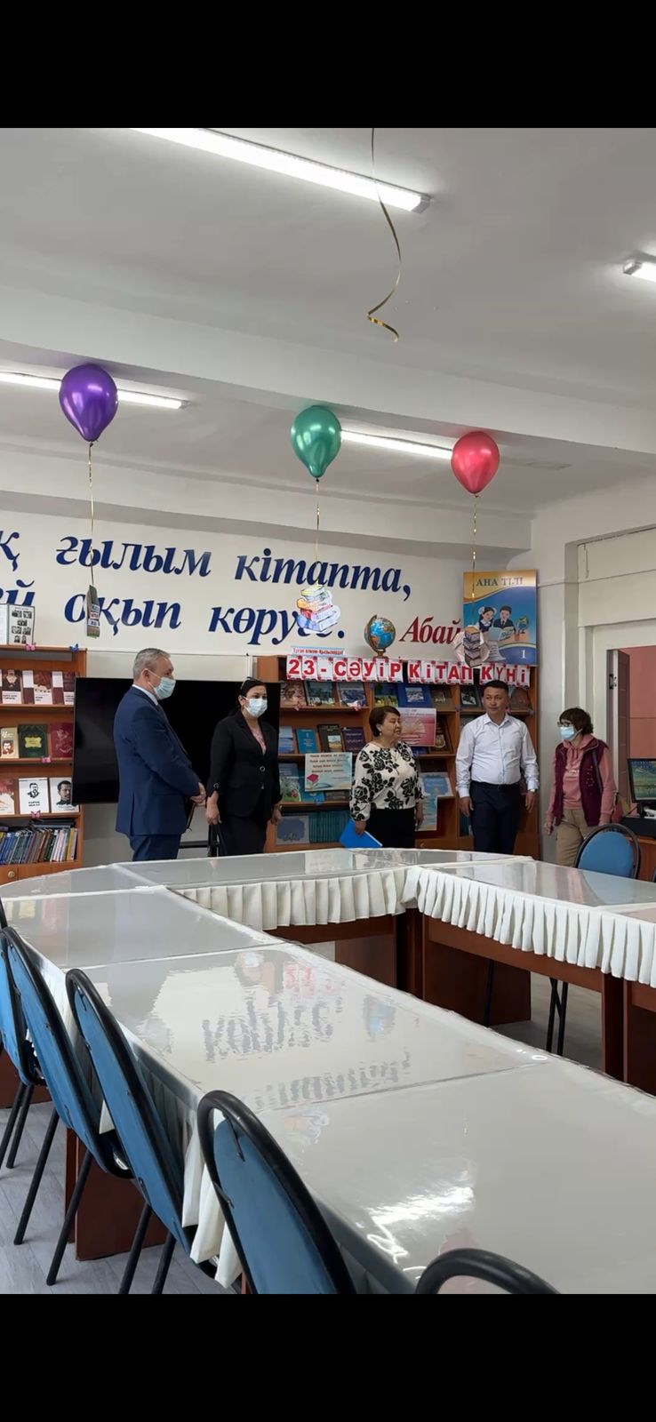 ӨКІЛ ҚЫЗЫЛОРДА ОБЛЫСЫНЫҢ БІЛІМ БАСҚАРМАСЫНЫҢ №8 ОБЛЫСТЫҚ АРНАЙЫ САНАТОРИЯЛЫҚ МЕКТЕП-ИНТЕРНАТЫНА БАРДЫ