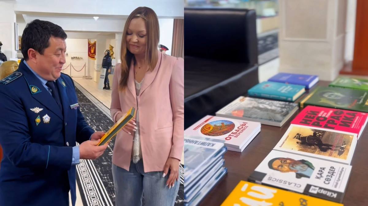 ДП получила в дар две тысячи книг в Жамбылской области