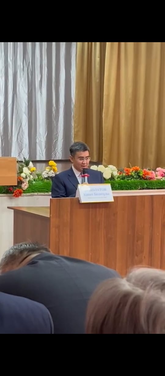Кербұлақ ауданының әкімі Есболатов Қанат Болатұлы Қаспан ауылдық округінің тұрғындарымен кездесу өткізді