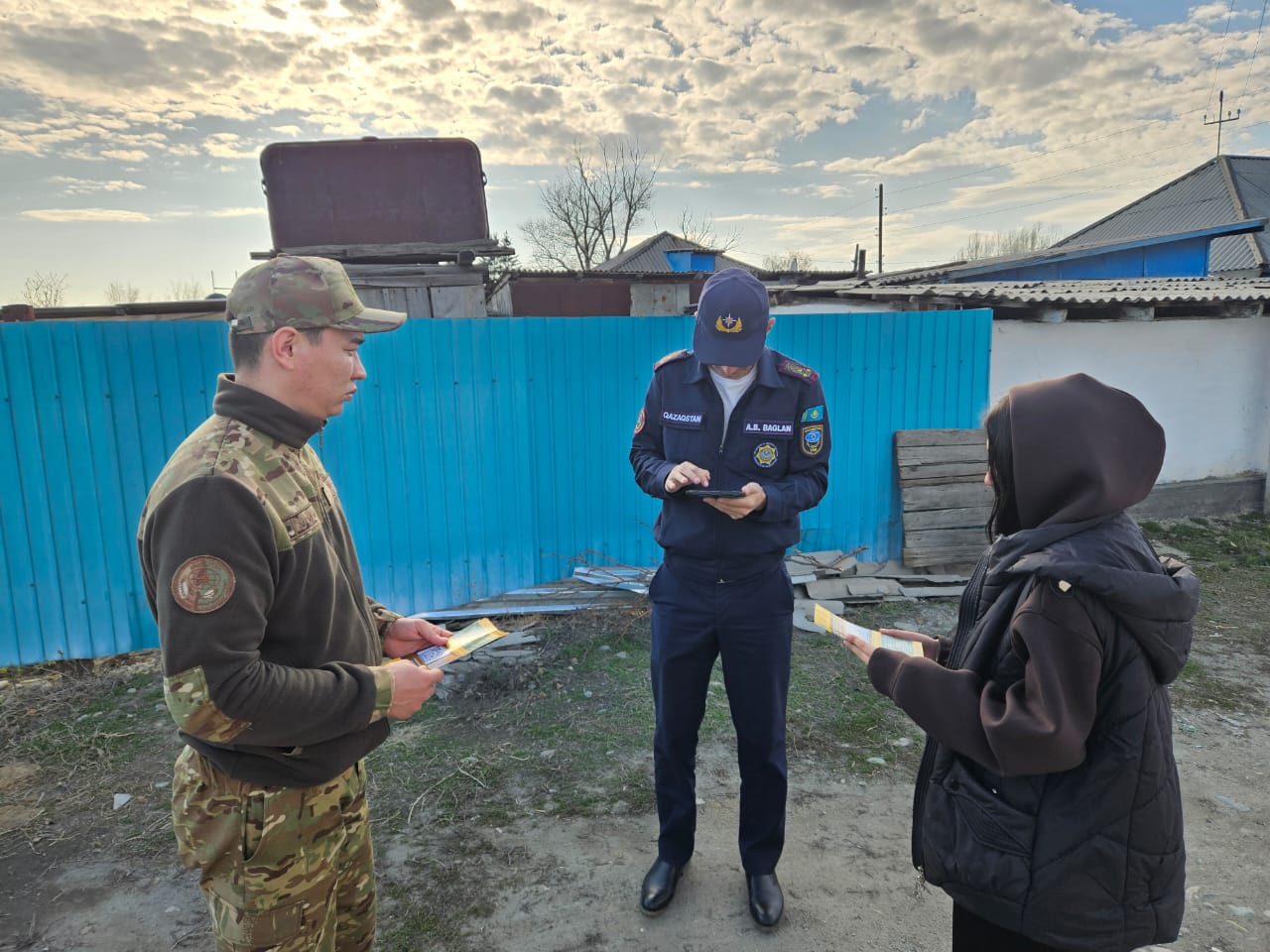 Күршім ауданының ТЖБ өрт қауіпсіздігі ережелерін сақтауды еске салады.