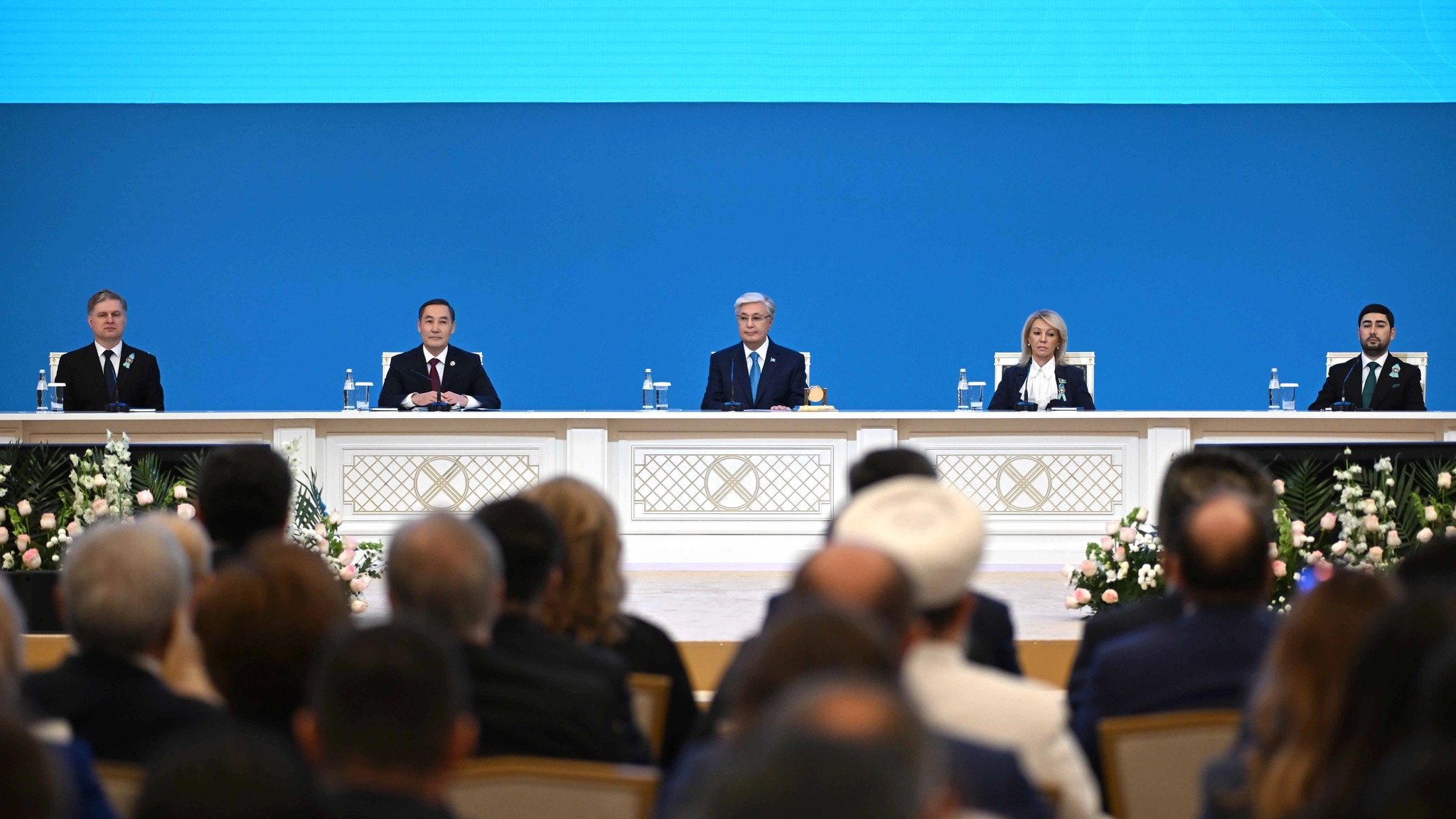 ТҮРКІСТАН ОБЛЫСЫНЫҢ ДЕЛЕГАЦИЯСЫ ҚАЗАҚСТАН ХАЛҚЫ АССАМБЛЕЯСЫНЫҢ XXXIV СЕССИЯСЫНА ҚАТЫСТЫ