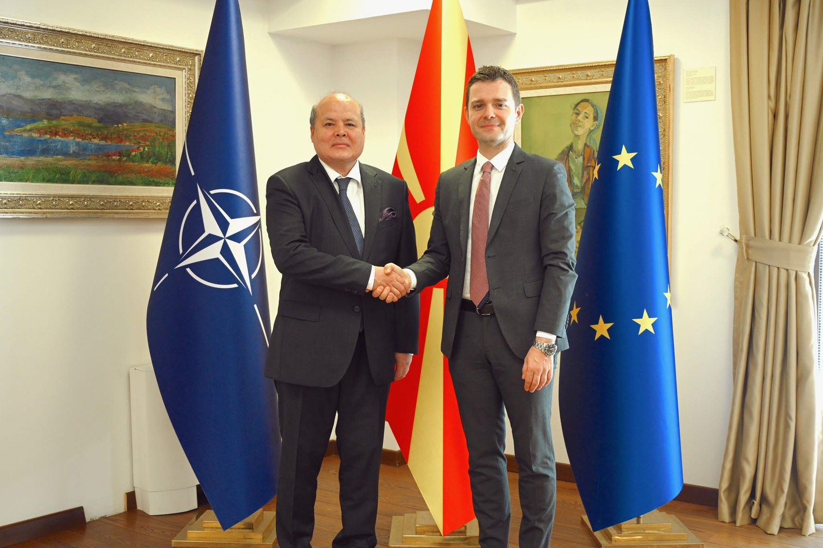 Солтүстік Македония СІМ басшысы Қазақстан Елшісін қабылдады