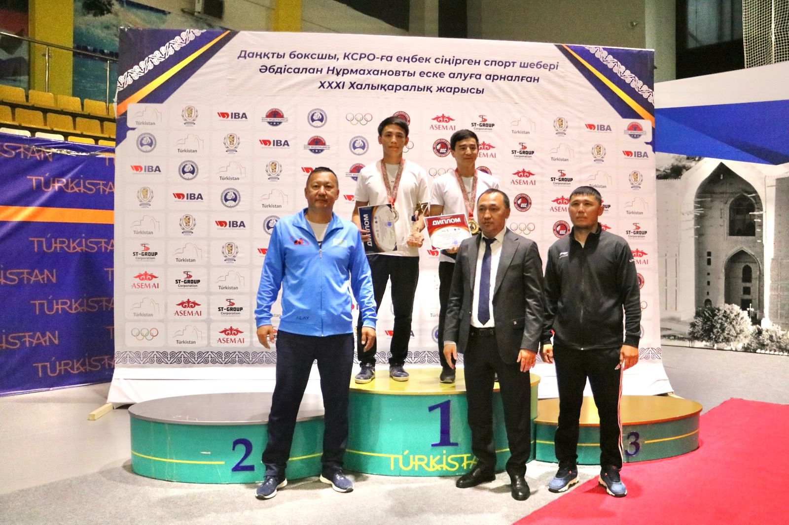 ТҮРКІСТАНДА ӘБДІСАЛАН НҰРМАХАНОВ АТЫНДАҒЫ ХХХІ ХАЛЫҚАРАЛЫҚ БОКС ТУРНИРІ ӨЗ МӘРЕСІНЕ ЖЕТТІ