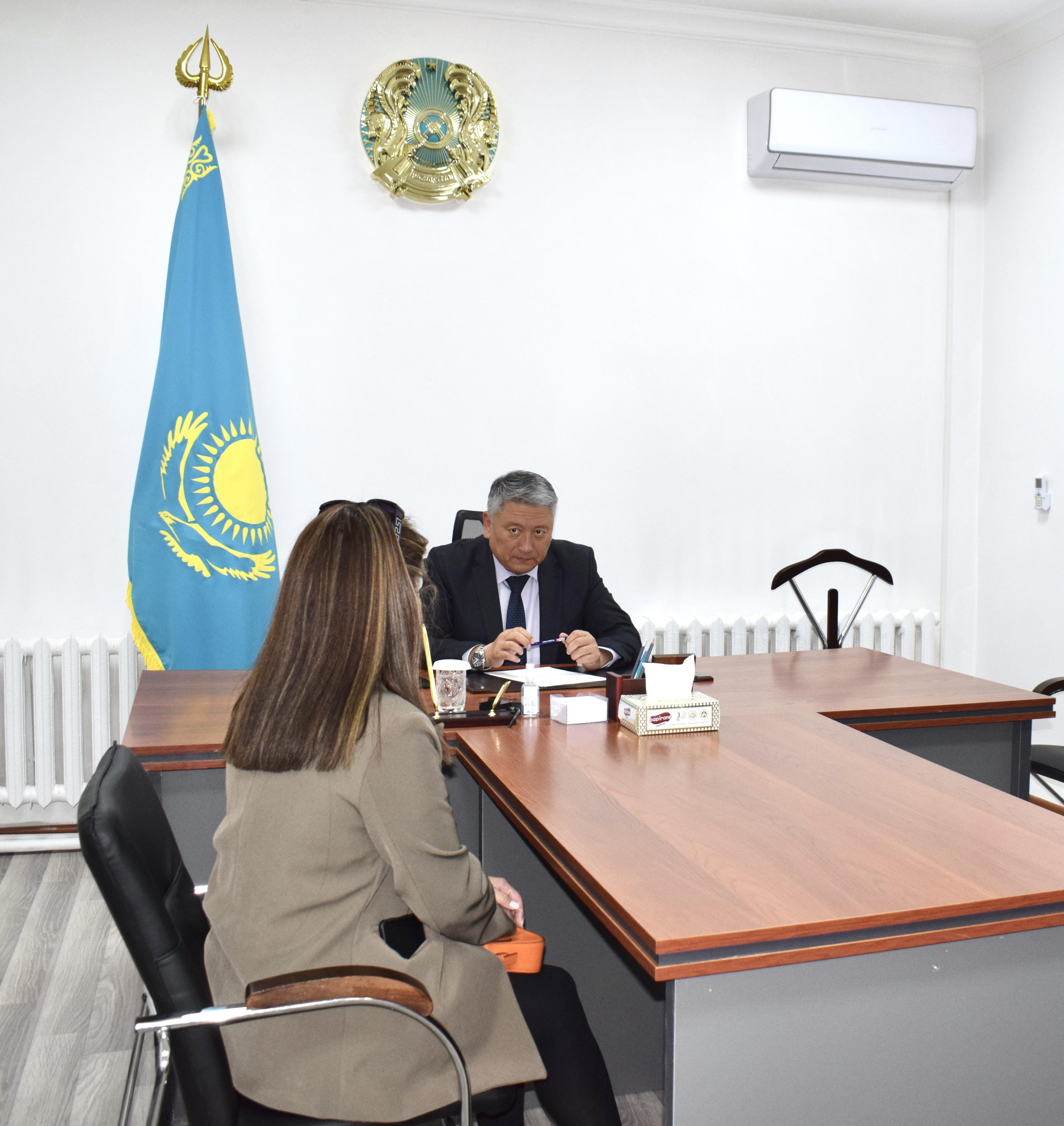 Азаматтарды жеке қабылдау жүргізілді