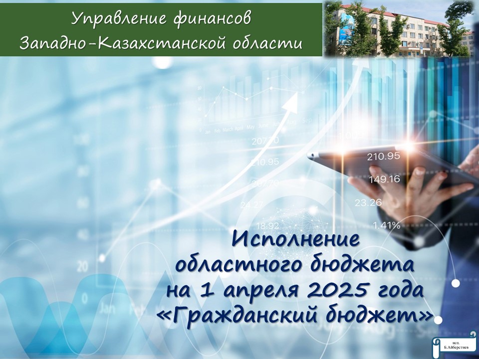 Гражданский бюджет (ежемесячный обзор) на 1 апреля 2025 года