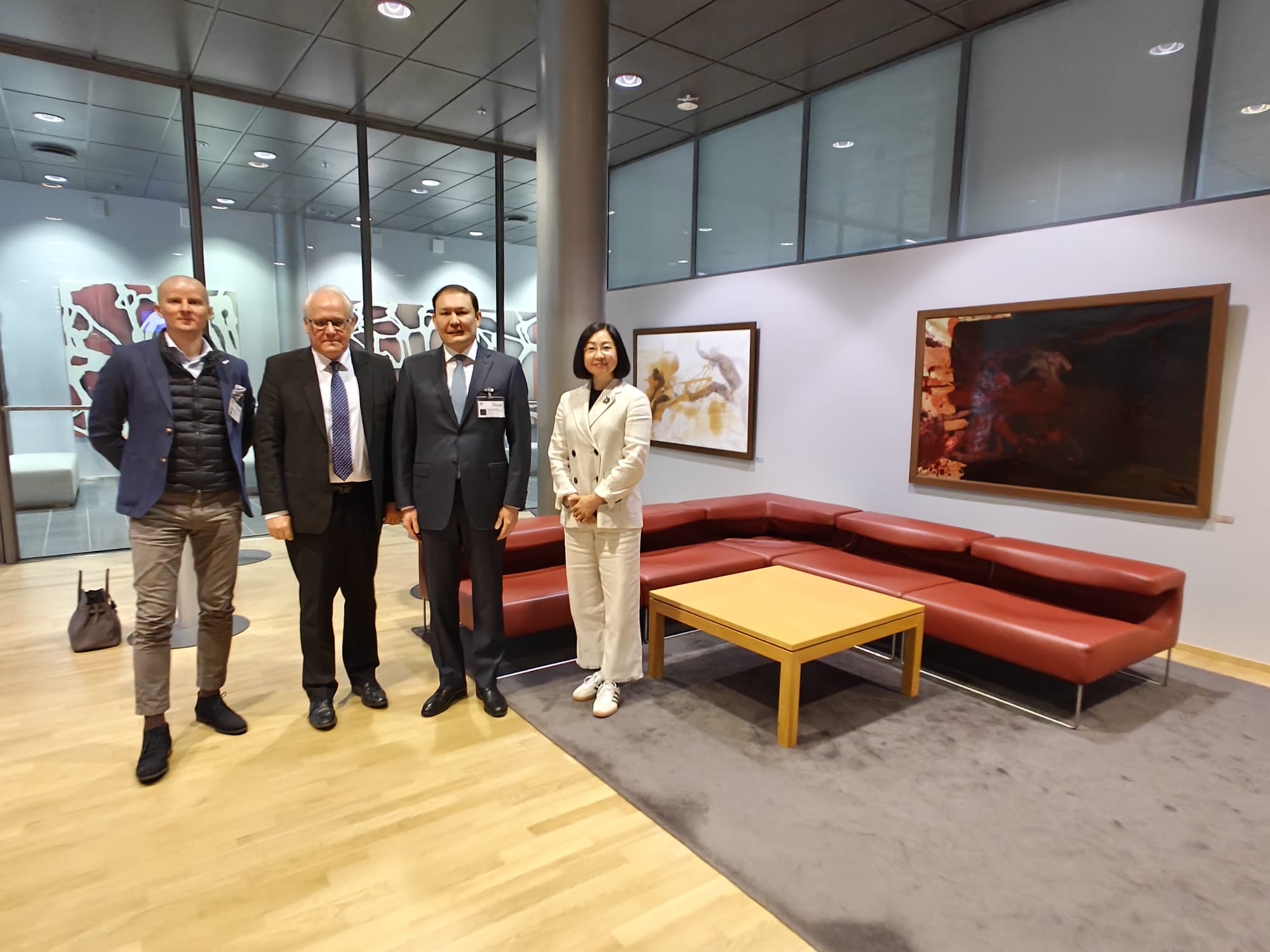 PROSPECTS FOR THE IMPLEMENTATION OF INFRASTRUCTURE PROJECTS IN KAZAKHSTAN DISCUSSED IN HELSINKI