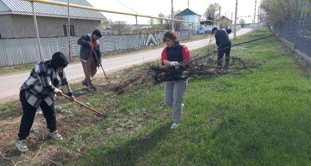 "Таза Қазақстан" экологиялық акция жалғасуда